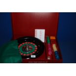 A Dal Negro roulette set (Italian).
