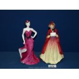 A Coalport figure 'Ladies of Fashion' and Paragon figure ''Lady Christine''.