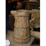 A large vintage Moira pottery " Hillstonia" Stoneware Jug.