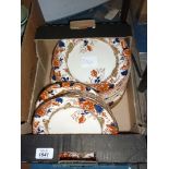 A quantity of dinner and tea plates,