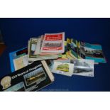 A box of official and other railway books, regulations,