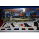 A Hornby railways part electric train set 'Highland goods'.