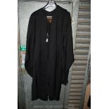 An Ede & Ravenscroft graduation robe.