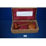 An Auctioneers Gavel, made of wood from New Zealand.