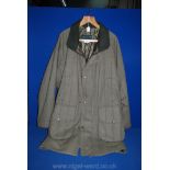A gent's XL Country style top Coat, made in England by Chrysalis, long length.