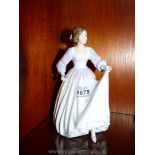 A Royal Doulton (HN3420) 'Ashley' figurine.