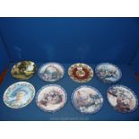 A quantity of display Plates including continental, Royal Worcester, commemorative, floral, etc.