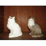 Two large Beswick cats no.1867.