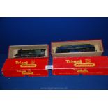 Two boxed Tri-ang Railways, Princess Loco green livery and double ended Diesel.