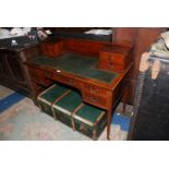 A lady's elegant cross-banded Mahogany Writing Desk,