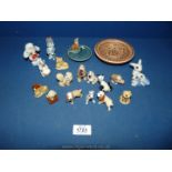 A quantity of Disney Wade Whimsies including Lady,