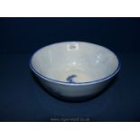 A 19th/20th c. Mayers blue and white deep Bowl.