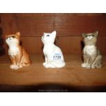 A set of three Beswick Kittens, no. 1886.