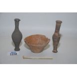 A very early Cretan Minoan terracotta bowl, c.