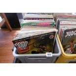 LARGE QTY OF VINTAGE 2000AD MONTHLY COMICS, FEATURING JUDGE DREDD, 1987-1992 APPROX.