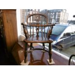 A 19th century child's Windsor chair