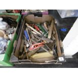 A large quantity of assorted tools
