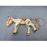 A vintage Lesney Moko muffin the mule string puppet