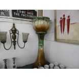 A MID VICTORIAN JARDINIERE AND STAND A/F