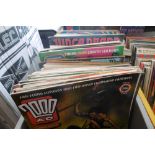 LARGE QTY OF VINTAGE 2000AD MONTHLY COMICS, FEATURING JUDGE DREDD, 1987-1992 APPROX.