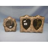 Two Hallmarked silver photo frames