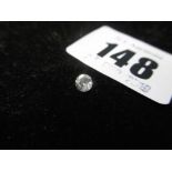 A loose diamond, weight approximately 0.