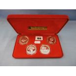 1984 Olympic games coin set