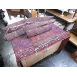 Three oriental rugs