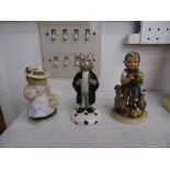 Two Doulton figures and Gobels