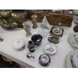 A small quantity of assorted sundries including cloisonne