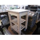 A modern butchers block