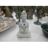 A Chinese 'Song style' porcelain figure of Quan Yin, 20cms high, a.