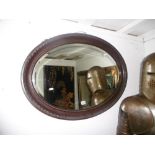 Two oval and one other mirrors