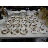 A Royal Albert old country rose tea set