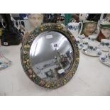 A vintage Barbola mirror
