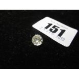 A loose diamond, weight approximately 1.