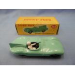 A boxed Dinky toys 238 Jaguar D Type in good condition