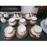 A royal Worcester ' Regency' part tea set