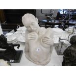 An erotic bust of a lady artist "Peter Moulton"