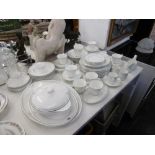 A royal Doulton 'Carnation' part dinner set