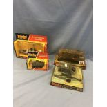 A collection of late Dinky military vehicles, 673 submarine chaser, 667 armored patrol car,