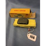 Dinky 174 Hudson Hornet two tone yellow and grey in colour spot box in very good condition (odd