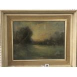 A framed post impressionist pastel,