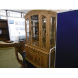 A decorative display cabinet