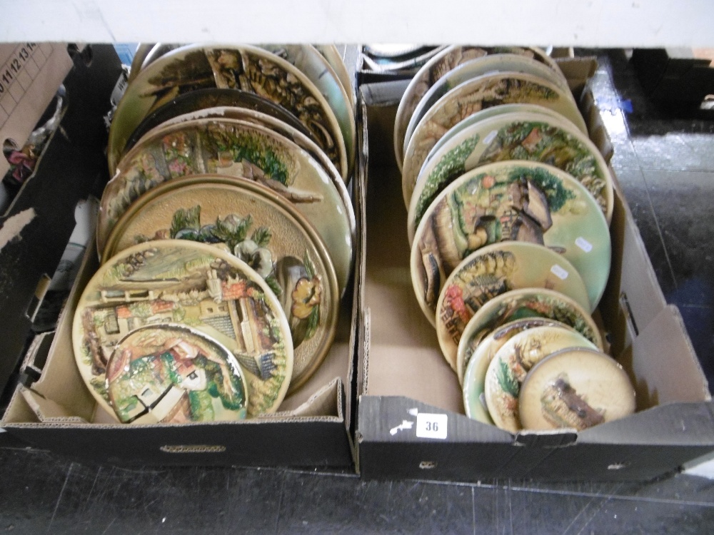 A quantity of wall plaques