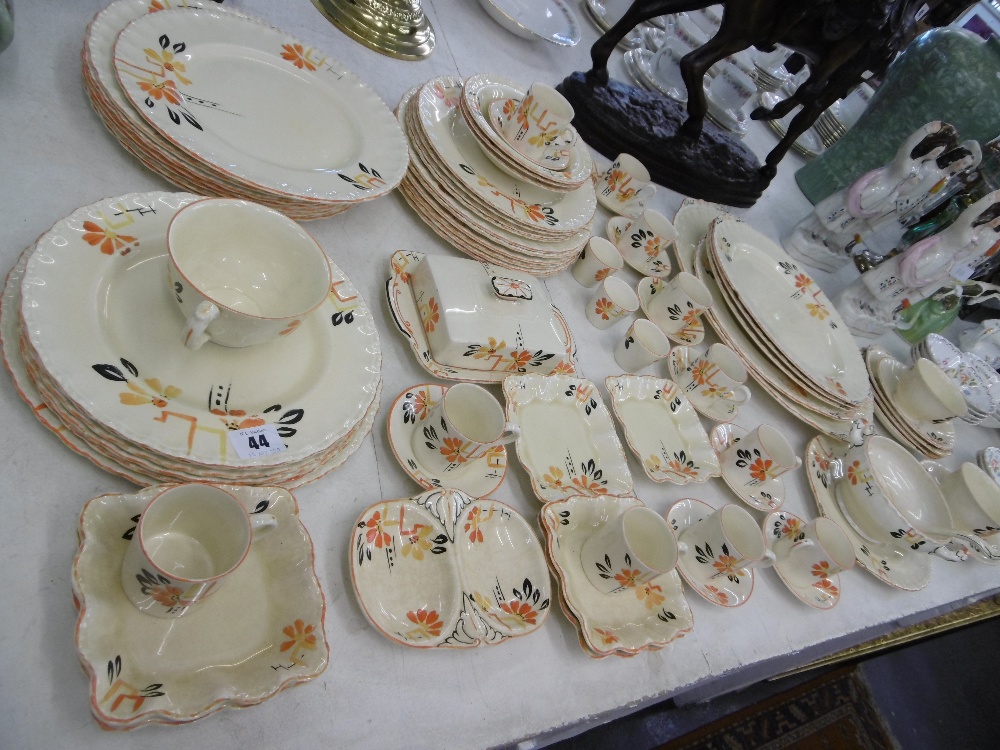 A substantial art deco Grindley dinner and coffee set - Image 4 of 4