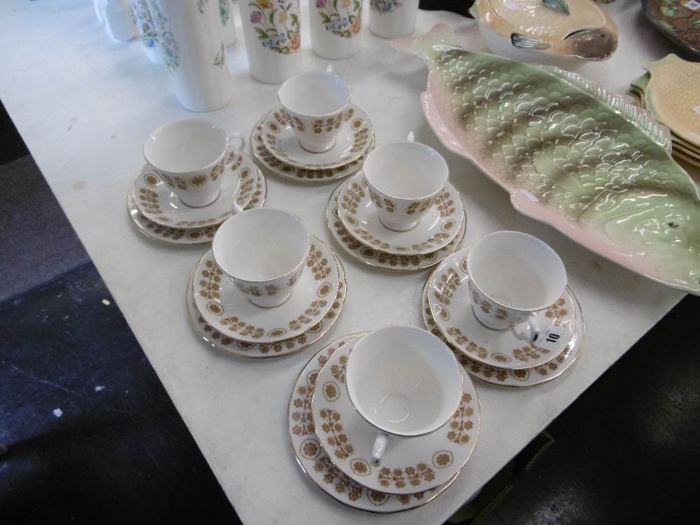 A Royal Kent tea set