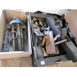 A large quantity of antique and vintage tools, planes etc.