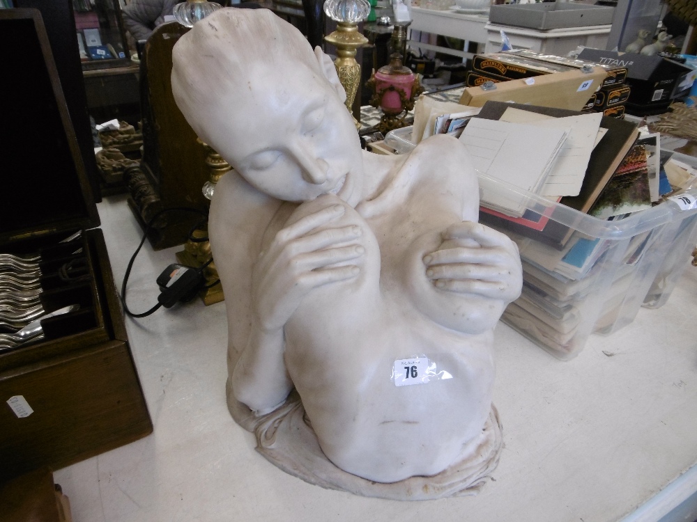 An abstract erotic bust of a lady - Image 2 of 2