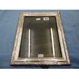 A large HM silver photo frame